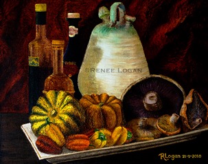 Savor (painting by Renee Logan)