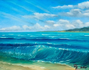 Gentle Breeze (painting by Renee Logan)