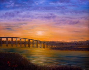 Golden Spirit (painting by Renee Logan)